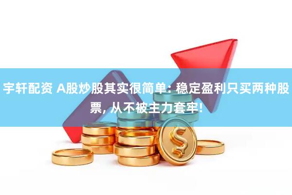宇轩配资 A股炒股其实很简单: 稳定盈利只买两种股票, 从不被主力套牢!